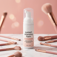 Mousse Nettoyante Douce pour Extensions de Cils – Élimine les Résidus de Maquillage et Nourrit les Cils – Marque Privée