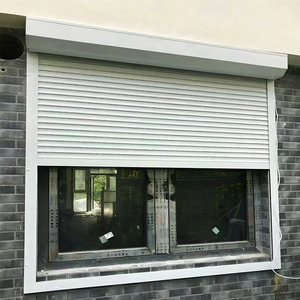 Volets roulants en aluminium pour cuisine au design moderne, ventilation horizontale, commande intelligente, résistant aux intempéries - Product Image 4