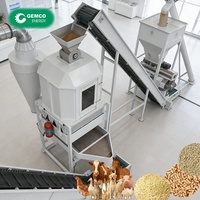 Machine à granulés d'aliments personnalisée 5-7 T/H à entraînement par engrenages, haute performance, assurance commerciale