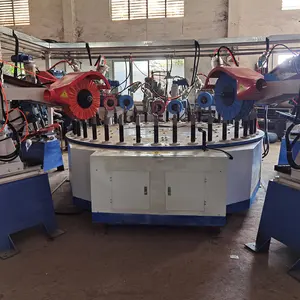 Automatische Roterende Tafel Kookgerei Polijstmachine Voor Sanitaire Hulpstukken Automatische Polijstmachine