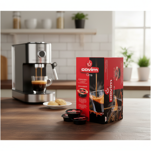 96 Capsule di Miscela Granbar Covim Compatibili con Caffè a Cialde A Modo Mio e K-Cups 0,13g/Capsula - Product Image 3
