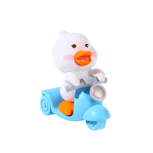 Figurines d'animaux mignons en forme de petit canard jaune, miniatures, décorations de bureau, décorations de jardin, PVC peint, intérieur/extérieur - Product Image 5