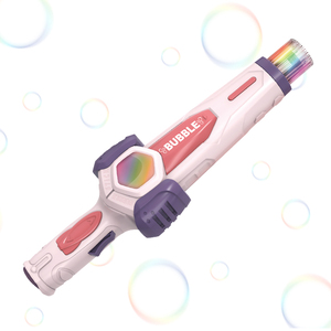 Baguette Magique Musicale Extérieure pour Bulles d'Été avec Effet de Fumée pour Enfants – Jouet Créateur de Bulles Unisexe - Product Image 2