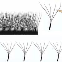 Extensions de cils YY 3D 5D 6D 8D en forme de W, maille haute densité, tissées à la main, Clover 0.07 8mm15mm LC Lash De Pestaas Easy CC/LC/DD, boîte mixte