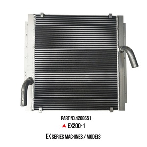 Enfriador de Aceite Hidráulico 4208651 para Excavadora Hitachi EX200-1, Radiador de Aluminio Duradero, Sistema de Enfriamiento Hidráulico Eficiente - Product Image 1
