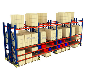 פלדה כבד החובה מזרן מתלה L2700mm (פנימי) * W1000mm * H7425mm 4 שכבות עומס קיבולת 4000kg לכל רמת 2000kg לכל מזרן - Product Image 1