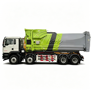 Camion à benne basculante SINOTRUK HOWO 8x4, camion de collecte des déchets municipaux de 30 m3, camion lourd pour la collecte des déchets - Product Image 6