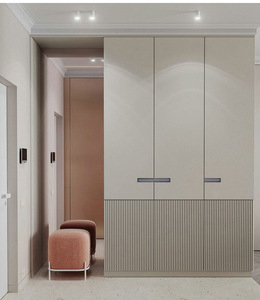 Aluminum Alloy Narrow-edge Embedded Invisible Concealed Snap Handle for Cabinet Door - Product Image 4