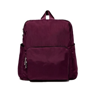 Sac à dos de maternité en nylon imperméable, nouveau style, convertible, tendance, avec alarme anti-cry pour bébé, sac de voyage pour maman - Product Image 1