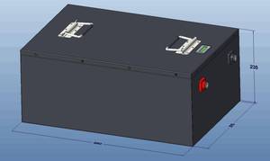 Batterie lithium-ion intelligente 24V 24 volts 8S 280Ah 300Ah 400Ah avec BMS intelligent à décharge élevée pour stockage solaire domestique - Product Image 2