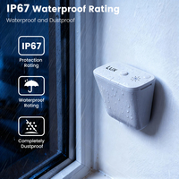 Détecteur de luminosité Tuya Zigbee 3.0 pour fenêtre et porte, capteur de lumière du jour, contrôle par application, étanche IP66