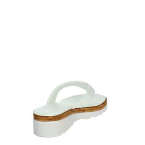 Infradito Morbide da Donna Cinzia Bianche IAF2664-811 Sandali con Plateau - Product Image 2
