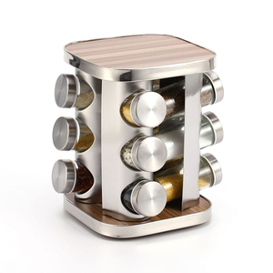 12 bocaux <span class=keywords><strong>Vintage</strong></span> rotatif comptoir <span class=keywords><strong>étagère</strong></span> <span class=keywords><strong>à</strong></span> <span class=keywords><strong>épices</strong></span> organisateur métal bois assaisonnements <span class=keywords><strong>étagère</strong></span> <span class=keywords><strong>à</strong></span> <span class=keywords><strong>épices</strong></span> pour <span class=keywords><strong>épices</strong></span> de cuisine et - Product Image 2