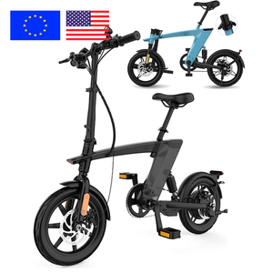 จักรยานพับได้จีนรุ่นปี 2026 Fahrrad Fiets H1 E 36V/48V จักรยานไฟฟ้า ราคาในดูไบ ลดราคา Ebike H1 มอเตอร์ฮับ 250W ให้พลังงาน - Product Image 1