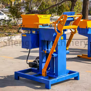 เครื่องทำบล็อกดินเหนียวไฮดรอลิก SY2-25 ราคาดี เครื่องทำอิฐประสานกึ่งอัตโนมัติ - Product Image 2