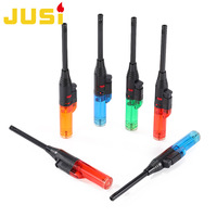 Allumeur flexible JUSI, résistant au vent, rechargeable, allumeur de cuisinière à gaz domestique étendu, allumeur de barbecue extérieur