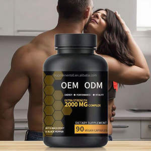 Capsules d'amélioration masculine à base <span class=keywords><strong>de</strong></span> racine <span class=keywords><strong>de</strong></span> Maca OEM/ODM, formule naturelle végétalienne, soutien à la santé <span class=keywords><strong>de</strong></span> la <span class=keywords><strong>prostate</strong></span>, stimulation <span class=keywords><strong>de</strong></span> <span class=keywords><strong>l</strong></span>'énergie, personnalisées pour adultes - Product Image 2