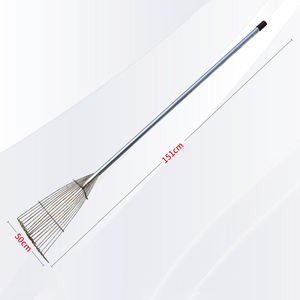 Uso <span class=keywords><strong>a</strong></span> lungo termine di alta qualità del giardino foglia morta per la pulizia del filo di erba rastrello regolabile manico lungo 16 denti rastrello per erba - Product Image 6