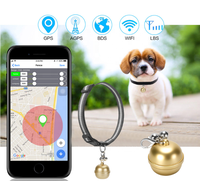 Offre Spéciale GPS Tracker Pet Tracking Smart Collar ( IOS et Android) Localisation en temps réel avec carte SIM Collier de chien