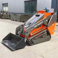 Chargeuse compacte sur chenilles CE EPA hydraulique multi-attaches : godet, fourche à palettes, tarière