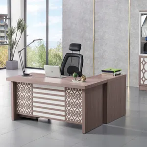 Mesa de oficina moderna en forma de L, 1600mm, 1800mm, a precio de fábrica