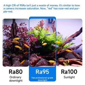 Đèn <span class=keywords><strong>LED</strong></span> chiếu sáng bể cá toàn phổ YEE Professional, có thể điều chỉnh độ sáng, dành cho việc tăng cường sự phát triển của cây thủy sinh - Product Image 6