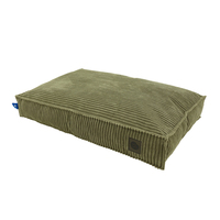 Neue Wildleder Rechteck Hunde matratze Luxus benutzer definierte Cord Hunde matratze Bett mit abnehmbarem Bezug