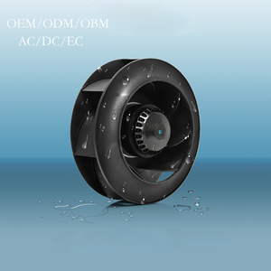 Presa di fabbrica 133-049 in plastica con aria curva all'indietro-spina ventola radiale centrifuga 2650rpm 30w 220/230V IP55 - Product Image 1