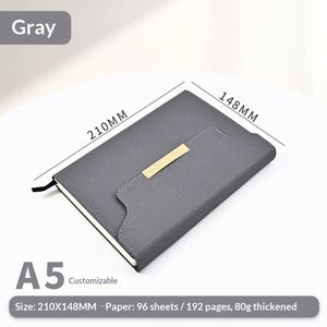 Cuadernos de Cuero PU con Estampado de Moda al por Mayor, Tamaños A6 y A5, 100 Hojas, Encuadernación Magnética Cosida, Personalizables, Promoción al por Mayor - Product Image 4