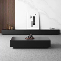 Meuble TV moderne de luxe à poser au sol pour salon, idéal pour petit appartement, avec rangement et design éco-responsable