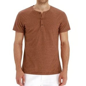 Camiseta de Verano para Hombre, Corte Ajustado, con Logotipo Personalizado, al por Mayor, Estilo Europeo y Americano, Manga Corta, Poliéster/Algodón - Product Image 1