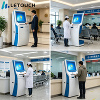 Kiosque tactile personnalisé OEM d'usine 19-22 pouces avec SDK, terminal en libre-service pour les services publics et les hôpitaux