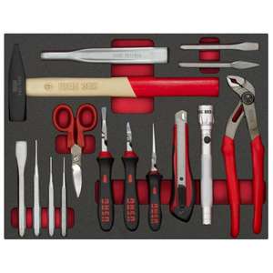 USAG - U50031045 Surtido con alicates, martillos y cinceles (15 Uds.) -MATRIZ EAN 8010239294660 - Product Image 1