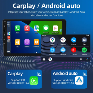 Autoradio Android multimédia lecteur vidéo navigation GPS autoradio stéréo Carplay tactile WIFI 4G pour Nissan March <span class=keywords><strong>MICRA</strong></span> 2010 - <span class=keywords><strong>2015</strong></span> - Product Image 3