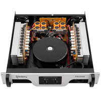 Amplificateur de plaque de subwoofer Audio 2 canaux 800Watts 1200Watts 2000Watts classe H 2U amplificateur de puissance pour la maison