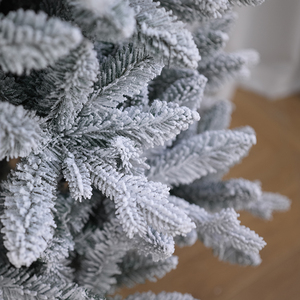 Snowy PE Mixed PVC Flocking Artificial Christmas <b>Tree</b> with Environmental Protection Material - Product Image 5
