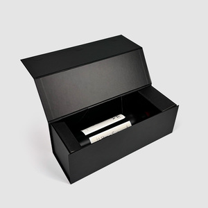 Scatola Regalo Pieghevole di Lusso Magnetica Personalizzata Premium con Goffratura e Fodera in Spugna per Vino, Whisky, Tequila, <span class=keywords><strong>Vodka</strong></span>, Soda e Bevande - Product Image 6