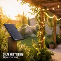 Panneau solaire en résine époxy 5V 1.3W, module de cellule solaire monocristalline à haute efficacité