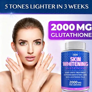 Private Label Vegane Hautaufhellungs- und Anti-Aging-Antioxidans-Pillen Nahrungsergänzungsmittel Halal Reine L-Glutathion-Kapseln - Product Image 4