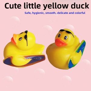 Nouveau design 2025 – Jouets de bain pour bébé OEM – Canard en caoutchouc promotionnel de décompression, puzzle aquatique et de surf - Product Image 2