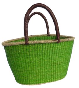 Cestas tejidas de algas marinas naturales artesanales para decoración del hogar con asas cesta de almacenamiento multifunción servicio OEM ODM - Product Image 1