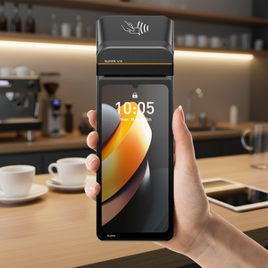 선미 V3 POS 시스템 휴대용 SDK 금전등록기 6.75인치 NFC 리더 4G 와이파이 모바일 POS (펌웨어 소프트웨어 개발용) - Product Image 1