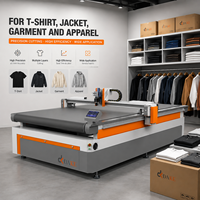 Mesin Pemotong Digital CNC Flatbed Otomatis untuk Kain Sofa, Kulit, Tekstil, Karpet & Bahan Fleksibel, Mesin Pemotong Pakaian