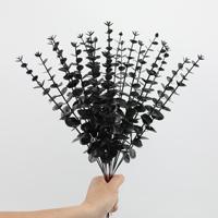 Offre Spéciale : Décoration Florale Unique en Feuilles d'Eucalyptus Artificielles Dorées pour Mariage