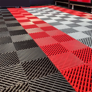 Saling mengunci ubin lantai garasi tahan air bahan PP untuk lantai detail mobil - Product Image 4