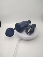 Prise de courant industrielle universelle extérieure en cuivre, étanche IP44, CE/ROHS, anti-chute, en caoutchouc, SCHUKO, anti-poussière