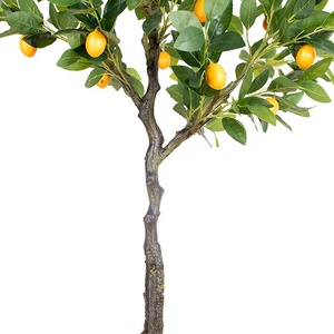 90% simulación de venta directa de fábrica de <span class=keywords><strong>maceta</strong></span> pequeña artificial limón planta un árbol para la decoración - Product Image 4