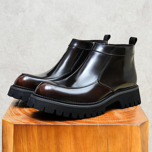 2026 Latest Summer Autumn Trendy Men's Cowhide Lace-up <b>Pointed</b> <b>Toe</b> Shoes <b>Flat</b> Sole Waterproof Breathable Lightweight Business - Product Image 3