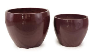 Maceta Grande Moderna de Cerámica con Orificio de Drenaje, Transpirable, para Uso en Interiores/Exteriores - Product Image 2