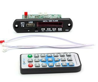 Lecteur stéréo MP5 DC 5V 12V sans fil Bluetooth 5.0 kit de voiture vidéo 1080P MP5 carte décodeur Support eBook USB TF Audio Aux FM